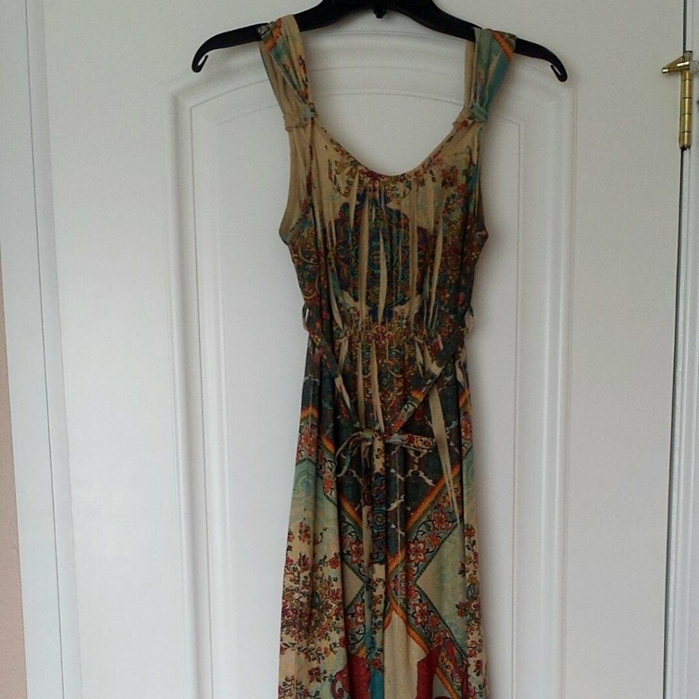 Floral Sublimation Gem Dress